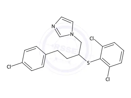 Chemical structure of Butoconazole