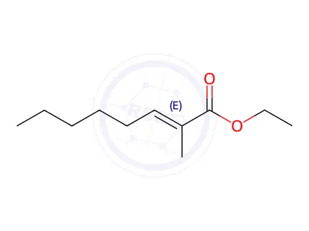 Chemical structure of Ethyl 2-methyloct-2-enoate