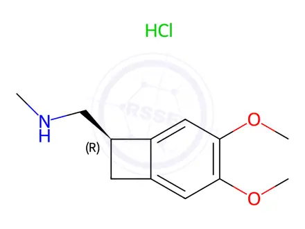 Chemical structure of Ivabradine Related Compound 12(Hydrochloride)