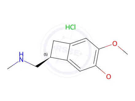 Chemical structure of Ivabradine Related Compound 11(Hydrochloride)