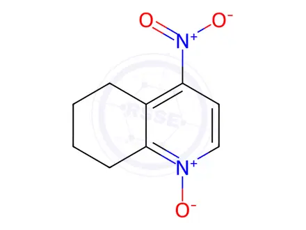 Chemical structure of 4-Nitro-5,6,7,8-tetrahydroquinoline 1-Oxide
