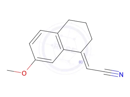 Chemical structure of Agomelatine Impurity 1