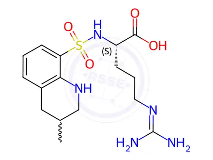Chemical structure of Argatroban Impurity 198