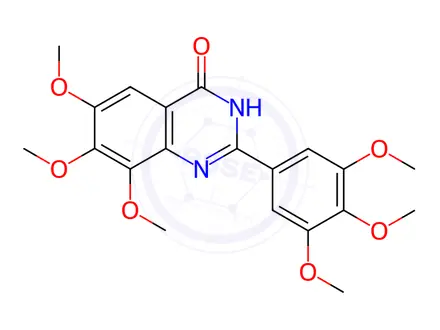 Chemical structure of Apabetalone Impurity 136