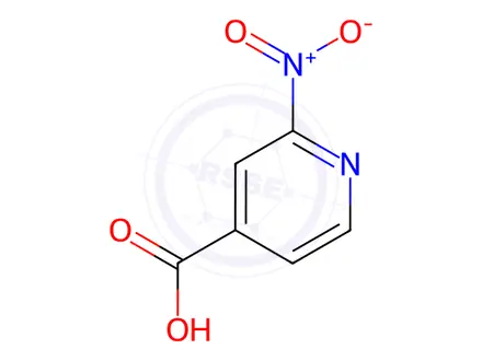 Chemical structure of 2-Nitroisonicotinic Acid