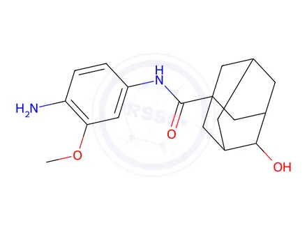 Chemical structure of Memantine Impurity 66