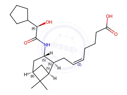 Chemical structure of ONO 3708