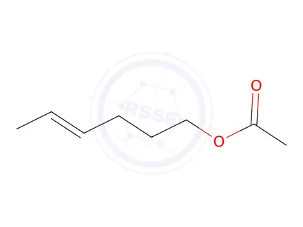 Chemical structure of (Z)-4-hexen-1-yl acetate