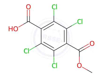 Chemical structure of Dacthal Monoacid