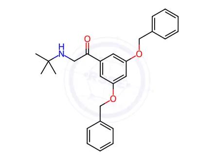 Chemical structure of Terbutaline Impurity 130