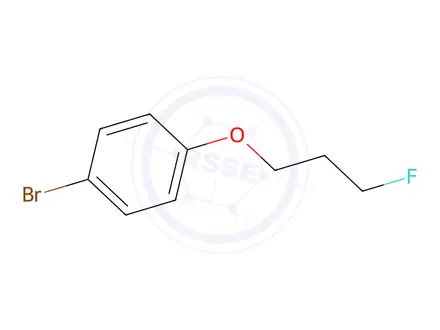 Chemical structure of 1-Bromo-4-(3-fluoropropoxy)benzene