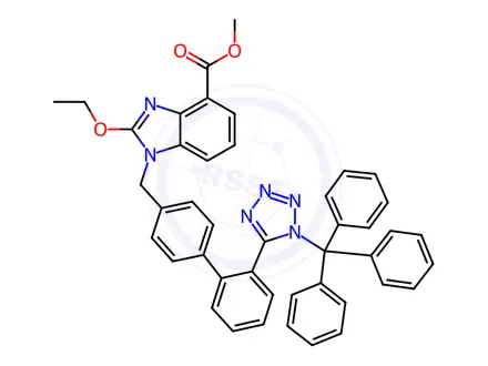 Chemical structure of Candesartan Related Compound