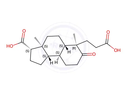 Chemical structure of Finasteride Impurity 111