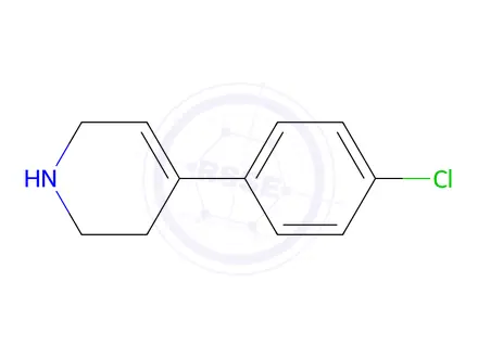 Chemical structure of 4-(4-Chlorophenyl)-1,2,3,6-tetrahydropyridine