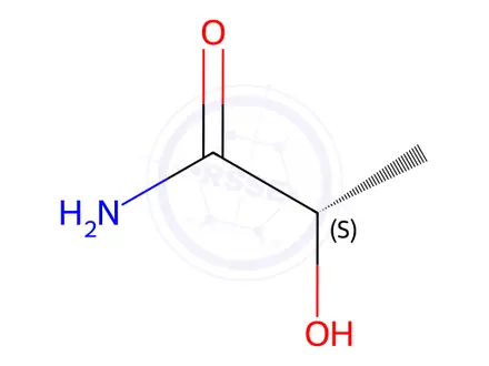 Chemical structure of (S)-2-Hydroxypropanamide