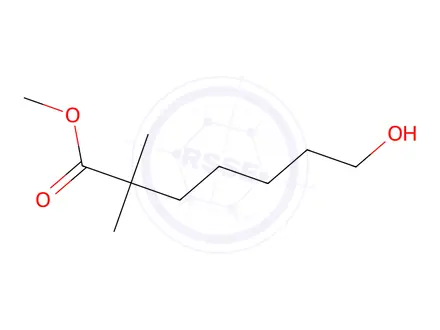 Chemical structure of Methyl 7-hydroxy-2,2-dimethylheptanoate