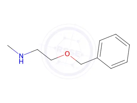 Chemical structure of 2-(Benzyloxy)-N-methylethan-1-amine