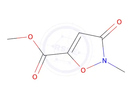 Chemical structure of methyl 2-methyl-3-oxo-2,3-dihydro-1,2-oxazole-5-carboxylate