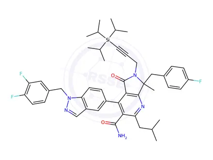 Chemical structure of ENMD 1068 Impurity 260