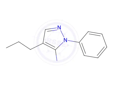 Chemical structure of 1-Phenyl-4-propyl-1h-pyrazol-5-amine