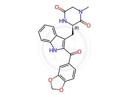 Chemical structure of Tadalafil Impurity 111