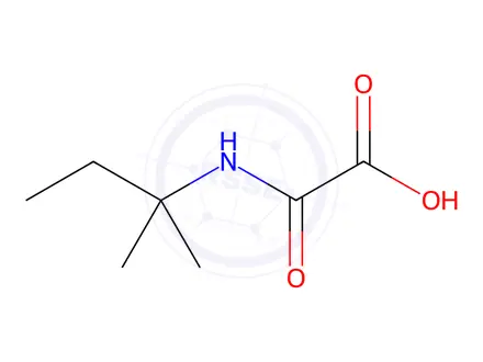Chemical structure of [(1,1-Dimethylpropyl)amino](oxo)acetic acid