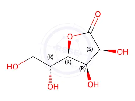 Chemical structure of D-Mannonic acid-1,4-lactone