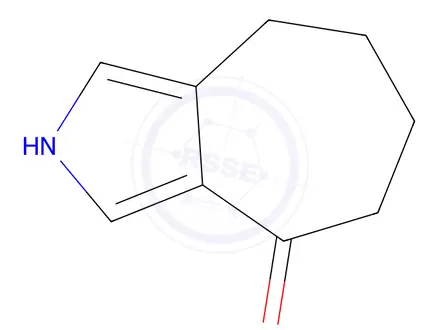 Chemical structure of 2H,4H,5H,6H,7H,8H-Cyclohepta[c]pyrrol-4-one