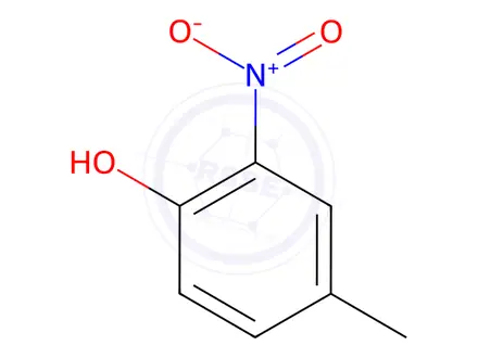 Chemical structure of 4-Methyl-2-nitrophenol