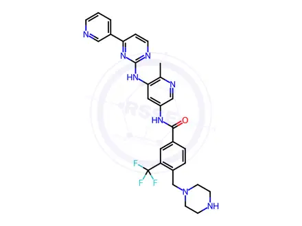 Chemical structure of Flumatinib Impurity 6
