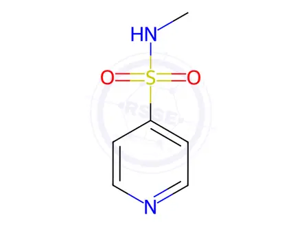 Chemical structure of N-Methylpyridine-4-sulfonamide