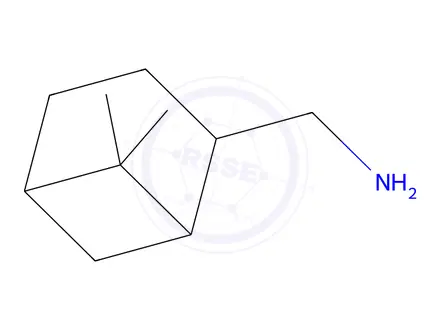 Chemical structure of rel-((1R,2S,5R)-6,6-Dimethylbicyclo[3.1.1]heptan-2-yl)methanamine