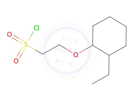 Chemical structure of 2-((2-Ethylcyclohexyl)oxy)ethane-1-sulfonyl chloride