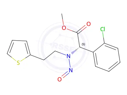 Chemical structure of Clopidogrel Impurity 114