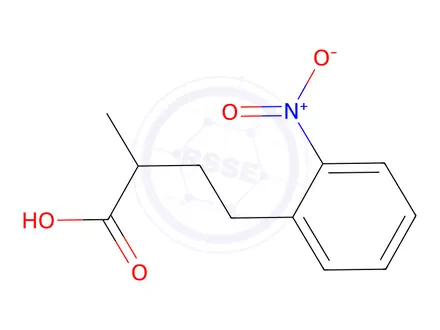 Chemical structure of 2-Methyl-4-(2-nitrophenyl)butanoic acid