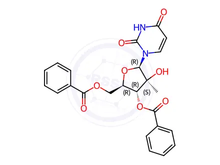 Chemical structure of Sofosbuvir Impurity 203