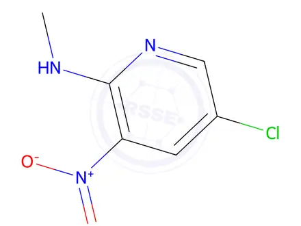 Chemical structure of 5-Chloro-N-methyl-3-nitropyridin-2-amine