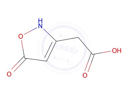 Chemical structure of (5-Hydroxy-isoxazol-3-yl)-acetic acid