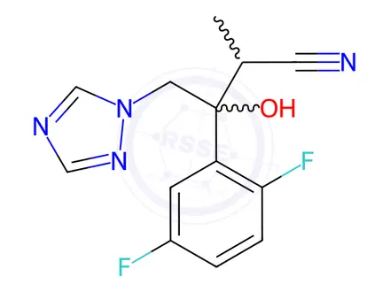 Chemical structure of Isavuconazole Impurity 273