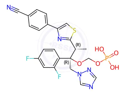 Chemical structure of Fosravuconazole