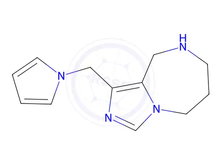 Chemical structure of 1-((1H-Pyrrol-1-yl)methyl)-6,7,8,9-tetrahydro-5H-imidazo[1,5-a][1,4]diazepine