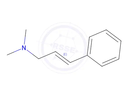 Chemical structure of (E)-N,N-Dimethyl-3-phenylprop-2-en-1-amine