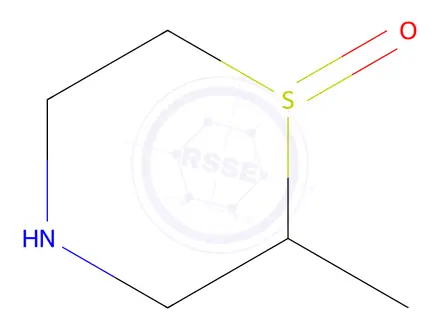 Chemical structure of 2-methyl-1lambda4-thiomorpholin-1-one
