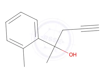 Chemical structure of 2-(o-Tolyl)-4-pentyn-2-ol
