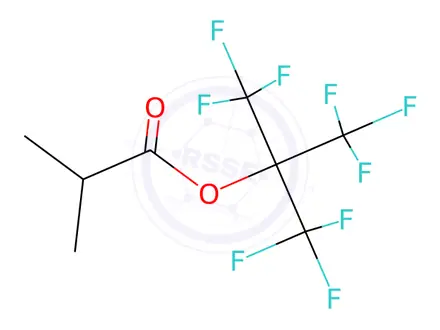 Chemical structure of Nonafluoro-tert-butyl Isobutyrate