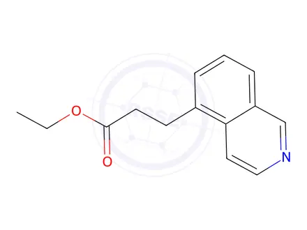 Chemical structure of Ethyl 3-(isoquinolin-5-yl)propanoate