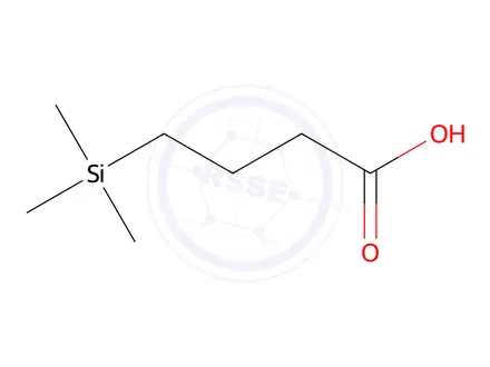 Chemical structure of 4-Trimethylsilylbutanoic acid