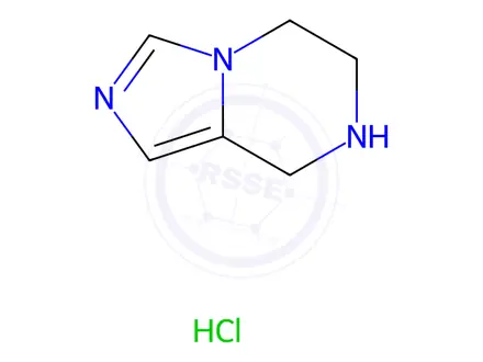 Chemical structure of 5,6,7,8-Tetrahydroimidazo[1,5-a]pyrazine hydrochloride