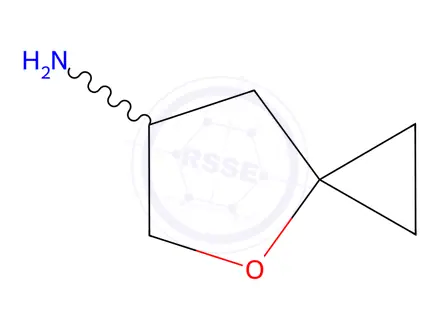 Chemical structure of 4-Oxaspiro[2.4]heptan-6-amine