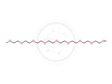 Chemical structure of Octaethylene glycol monomethyl ether
